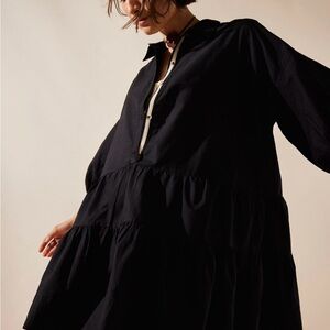 Free People Misha Mini Dress with pockets 
Oversized